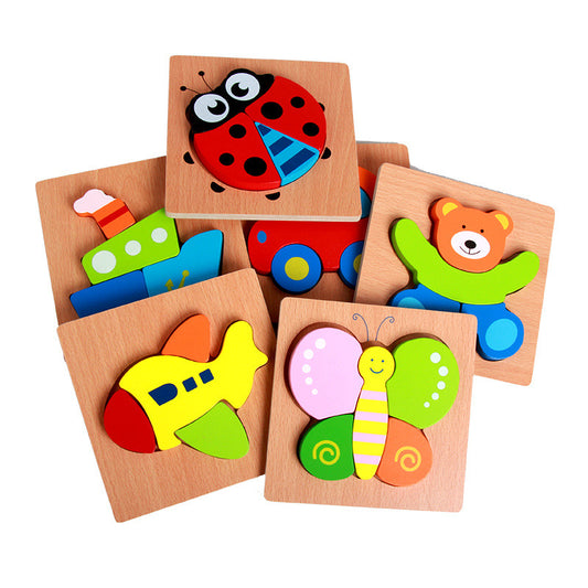 Children's Wooden Puzzle Toys